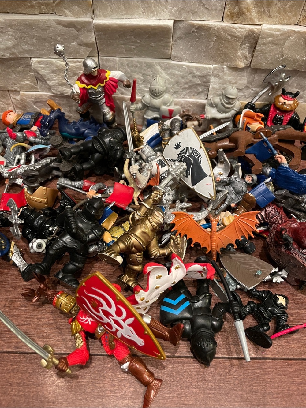Assorted Medieval Knights and Creatures - Mixed Colors